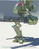 3D Modeling and animation of war machine